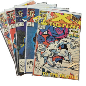 Marvel X-Factor Judgement War Comic Book Lot of 5